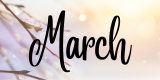 March Banner